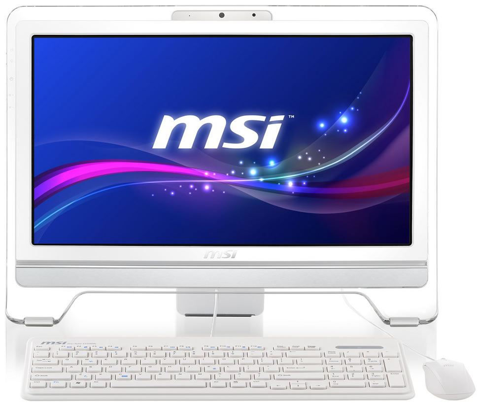 MSI Wind Top AE2050 AMD E E-450 50.8 cm (20") 1600 x 900 pixels 4 GB DDR3-SDRAM 500 GB HDD White