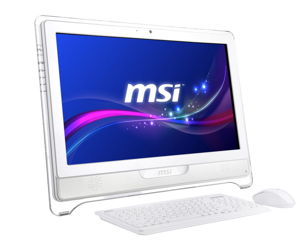 MSI Wind Top AE2211-038EU Intel® Core™ i3 i3-2120 54.6 cm (21.5") 1920 x 1080 pixels Touchscreen 4 GB DDR3-SDRAM 500 GB HDD Windows 7 Home Premium White