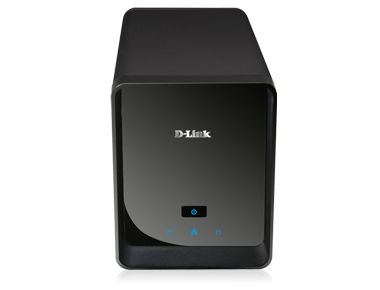 D-Link 2-Bay Professional Network Video Recorder 0.125 GB DDR Black