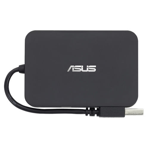 ASUS USB Hub + Ethernet Port Combo 480 Mbit/s Black