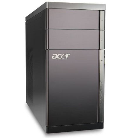 Acer Aspire 810 Intel® Core™ i3 i3-540 4 GB DDR3-SDRAM 640 GB AMD Radeon HD 4850 Windows 7 Home Premium Desktop PC Black