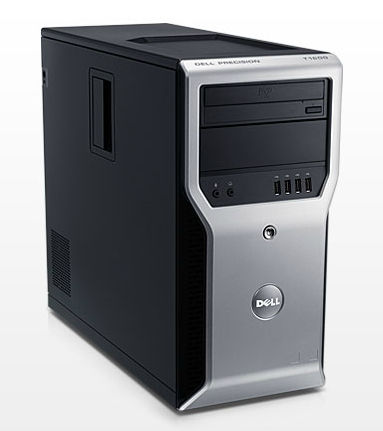 DELL Precision T1600 E3-1225 Intel® Xeon® E3 Family 4 GB DDR3-SDRAM DOS 2000 Licence Tower Workstation Black, Silver