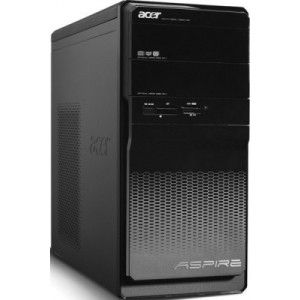 Acer Aspire 802 Intel® Core™2 Duo E7500 2 GB DDR2-SDRAM 640 GB NVIDIA® GeForce® GT 130 Linux Desktop PC Black