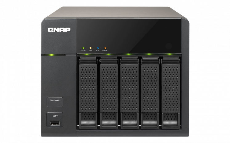 QNAP TS-569L 10TB Tower Intel Atom® 1 GB DDR3 Black