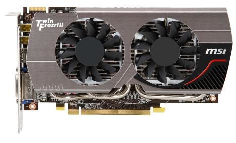 MSI R7850 Twin Frozr 2GD5/OC AMD Radeon HD7850 2 GB GDDR5