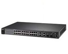 Zyxel ZY-ES3124 network switch Managed Black