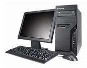 Lenovo ThinkCentre M57p + ThinkVision L1900p Intel® Core™2 Duo E8400 2 GB DDR2-SDRAM 320 GB Intel® GMA 3100 Windows Vista Business Tower PC