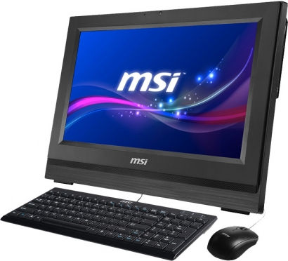 MSI Wind Top AP1941 Intel Atom® D2500 47 cm (18.5") 1366 x 768 pixels Touchscreen 2 GB DDR3-SDRAM 500 GB HDD Black