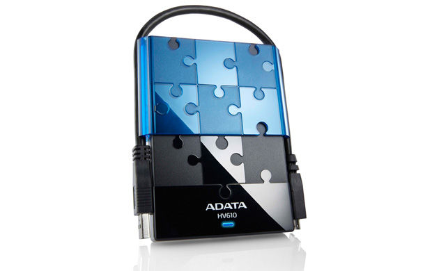 ADATA DashDrive HV610 1TB external hard drive 5400 RPM 2.5" Micro-USB B 3.2 Gen 1 (3.1 Gen 1) Black, Blue