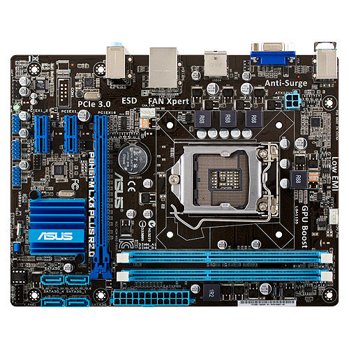 ASUS P8H61-M LX3 Plus R2.0 Intel® H61 LGA 1155 (Socket H2) micro ATX