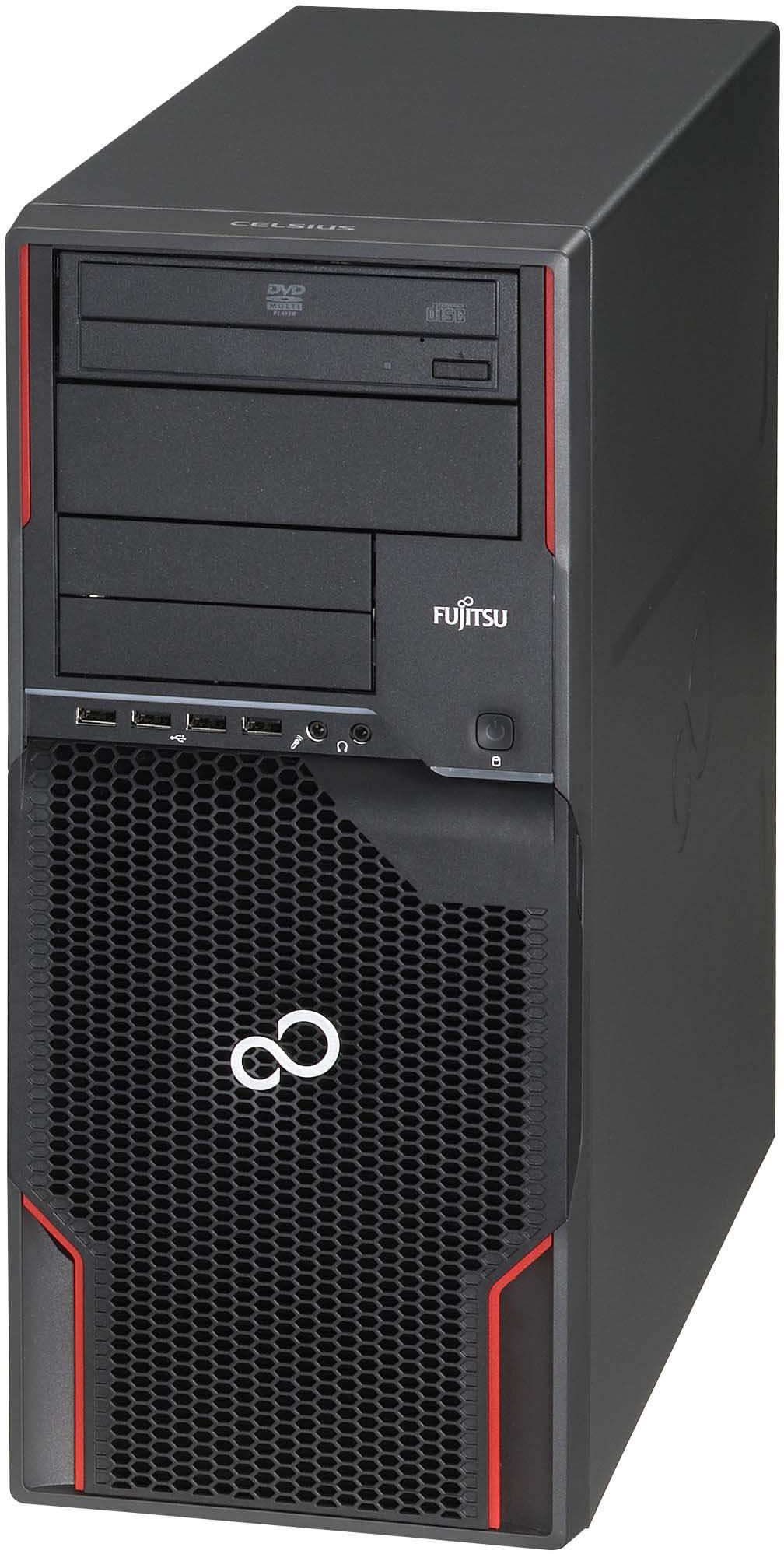 Fujitsu CELSIUS M720 Intel® Xeon® E5 Family E5-1620 16 GB DDR3-SDRAM HDD,SSD Windows 7 Professional Tower Workstation
