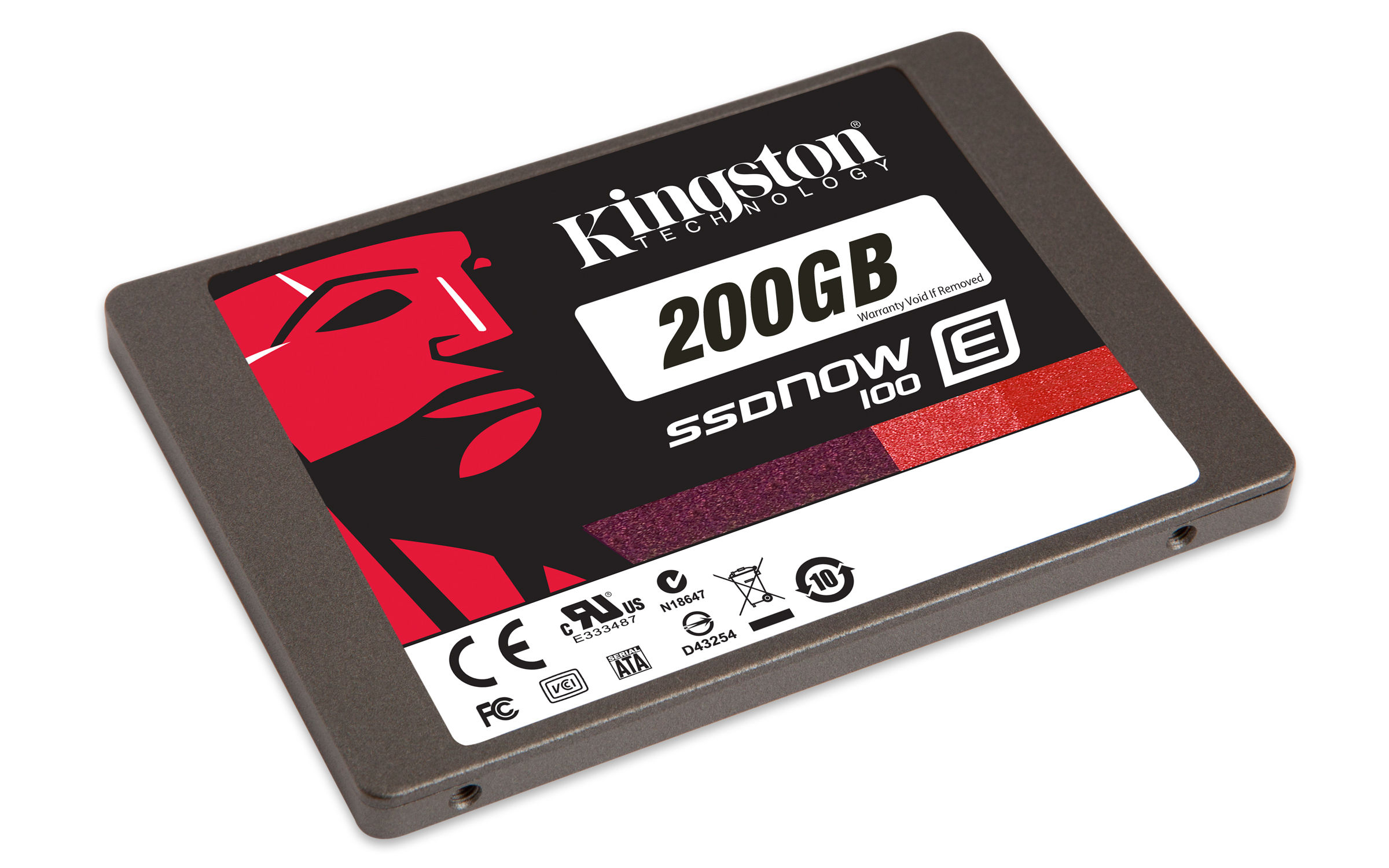 Kingston Technology SSDNow E100 200 GB 2.5" Serial ATA III