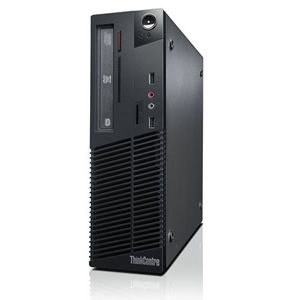 Lenovo ThinkCentre M72e Intel® Core™ i3 i3-2120 4 GB DDR3-SDRAM 500 GB HDD Windows 7 Professional SFF PC Black