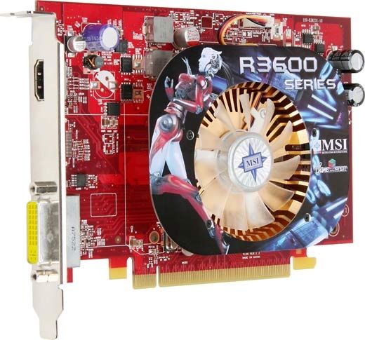 MSI V130-010R graphics card GDDR2
