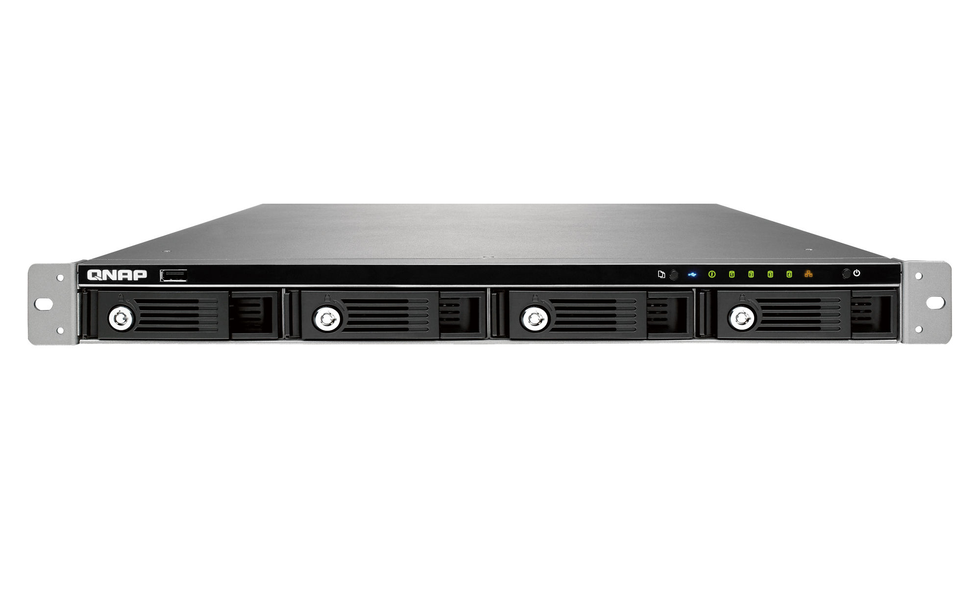 QNAP TS-469U-SP 2TB Rack (1U) Intel Atom® 1 GB DDR3 Black