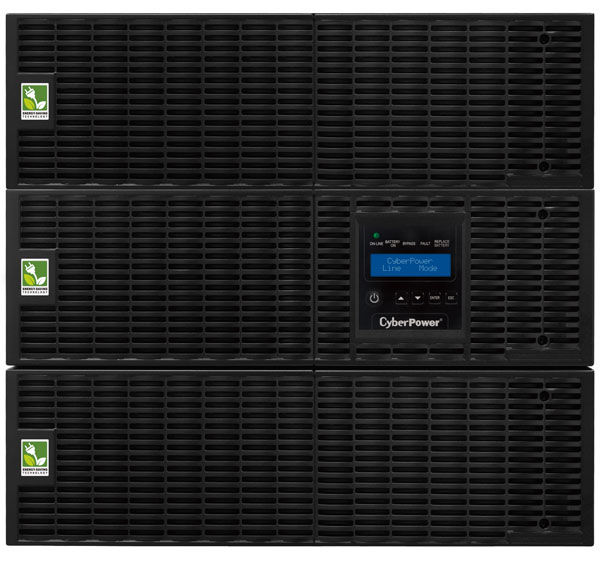 CyberPower OL10000RT3UTF uninterruptible power supply (UPS) Double-conversion (Online) 10 kVA 9000 W 19 AC outlet(s)
