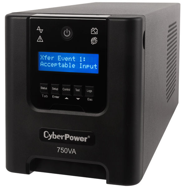 CyberPower PR750LCDTAA uninterruptible power supply (UPS) 0.75 kVA 525 W 6 AC outlet(s)