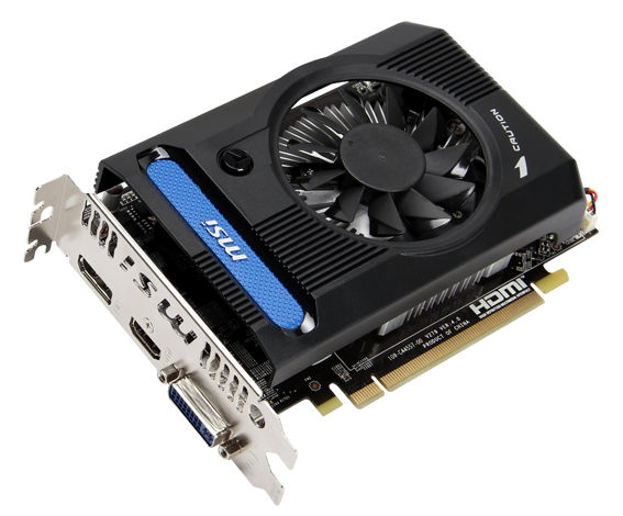 MSI R7750-PMD1GD5/OC V2 graphics card AMD Radeon HD7750 1 GB GDDR5