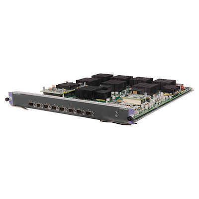 HP 12500 8-port 10GbE SFP+ LEC Module