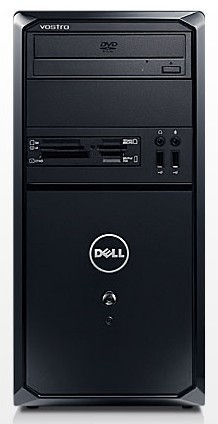DELL Vostro 260 Intel® Core™ i3 i3-2120 6 GB DDR3-SDRAM 1 TB Windows 7 Professional Mini Tower PC Black