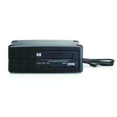 HP StoreEver DAT 160 USB External Tape Drive Storage auto loader & library Tape Cartridge