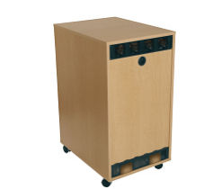 Middle Atlantic Series Oak Racks 18" 8U Freestanding rack Wood