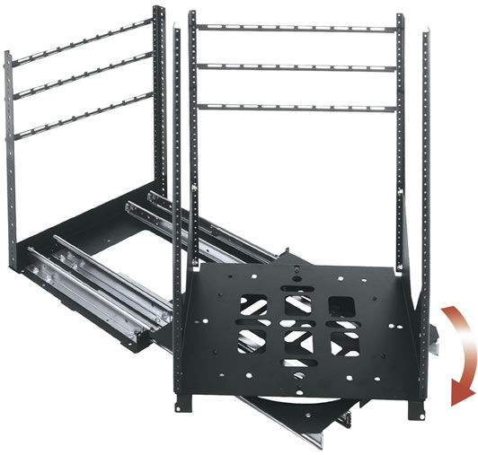 Middle Atlantic SRSR 23", 13U Wall mounted rack Black