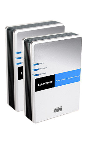 Linksys PLK200 PowerLine AV Ethernet Adapter 100 Mbit/s