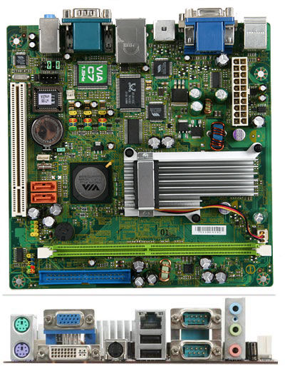 MSI Fuzzy CN700 VIA CN700 mPGA4 mini ITX