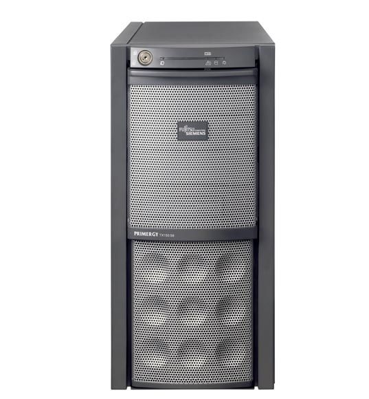 Fujitsu PRIMERGY TX150 S6 server 0 GB Tower Intel® Xeon® 3000 Sequence X3210 2.13 GHz 1 GB DDR2-SDRAM 350 W