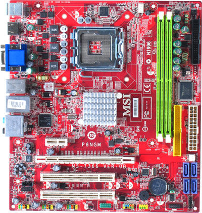 MSI P6NGM-FD LGA 775 (Socket T) micro ATX