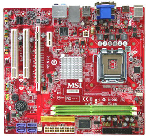 MSI P6NGM-FIH LGA 775 (Socket T) micro ATX