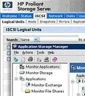 HP ProLiant Storage Server iSCSI VSS Agent Standalone Edition Network storage