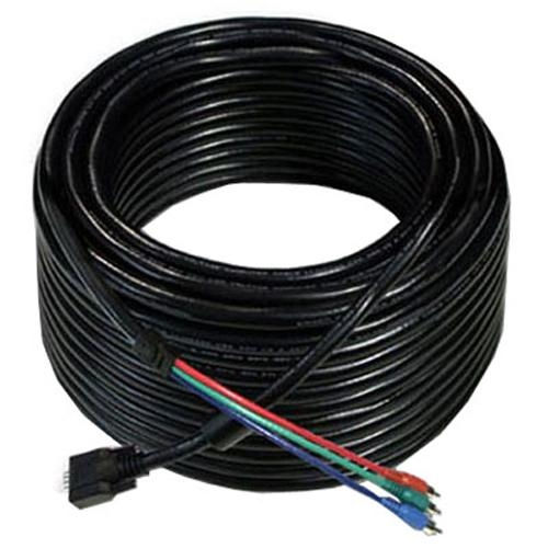 DELL 725-10077 video cable adapter 15.24 m VGA (D-Sub) 3 x RCA Black