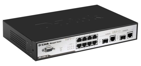 D-Link DGS-3200-10 network switch Managed