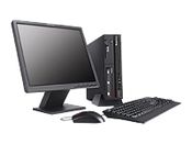 Lenovo ThinkCentre M57 Intel® Core™2 Duo E6550 1 GB DDR2-SDRAM 160 GB Intel® GMA 3100 Windows Vista Business SFF PC
