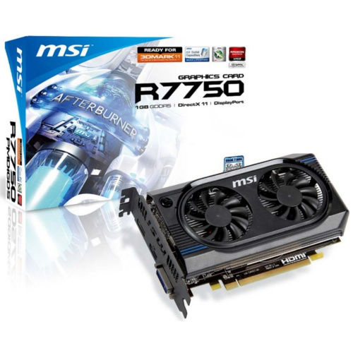 MSI V279-029R graphics card AMD Radeon HD7750 1 GB GDDR5