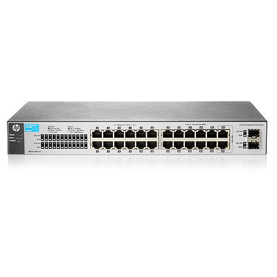 HP V 1810-24 v2 Managed L2 Fast Ethernet (10/100) 1U Black
