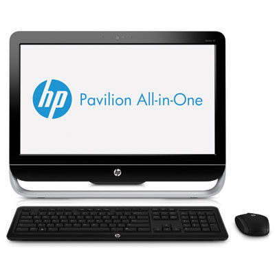 HP Pavilion 23-b010ea Intel® Pentium® G645 58.4 cm (23") 1920 x 1080 pixels All-in-One PC 4 GB DDR3-SDRAM 500 GB HDD NVIDIA® GeForce® 610 Windows 8 Black