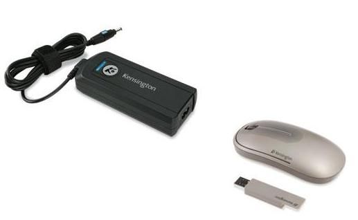 Kensington 90W Wall Notebook Power Adapter + GRATIS Lifestyle muis CI70 power adapter/inverter Black