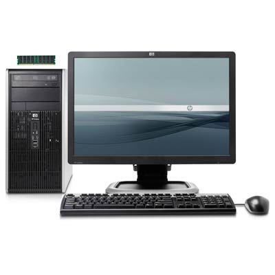HP Compaq dc5750 AMD Athlon 64 X2 4400+ Bus Microtower PC with L2245w Flat Panel Monitor and 1 GB PC2-5300 (DDR2 667MHz) DIMM