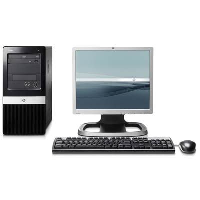 HP Compaq dx2400 Microtower PC and L1910 Flat Panel Monitor
