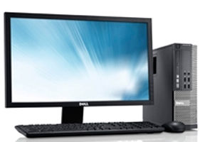 DELL OptiPlex 9010 Intel® Core™ i7 i7-3770 4 GB DDR3-SDRAM 1 TB AMD Radeon HD 7570 Windows 7 Professional SFF PC Black, Grey