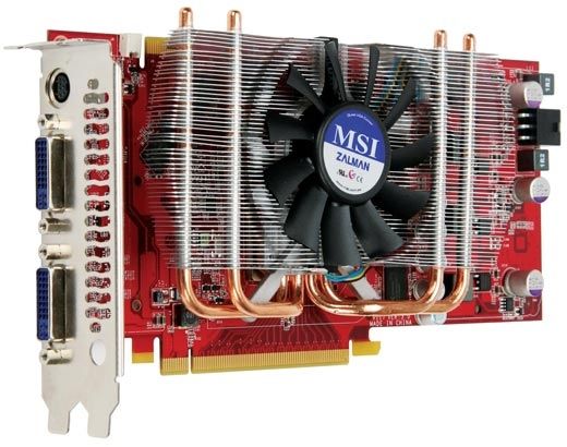 MSI NX8800GT Zilent 1G GeForce 8800 GT 1 GB GDDR3