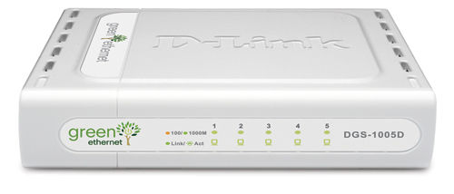 D-Link 5-Port 10/100/1000 Desktop Switch Unmanaged