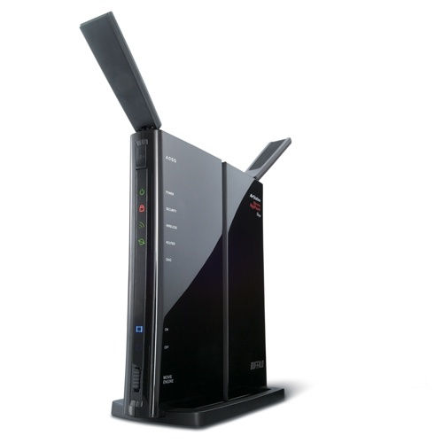 Buffalo N300 wireless router Gigabit Ethernet Black
