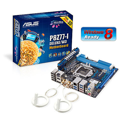 ASUS P8Z77-I DELUXE/WD motherboard Intel Z77 LGA 1155 (Socket H2) mini ITX