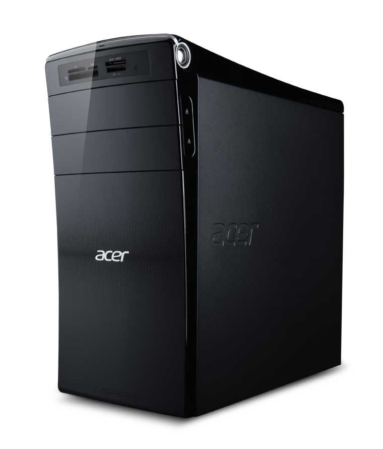 Acer Aspire 970-212G1T00Mi Intel® Core™ i3 i3-2120 2 GB DDR3-SDRAM 1 TB FreeDOS Micro Tower PC Black