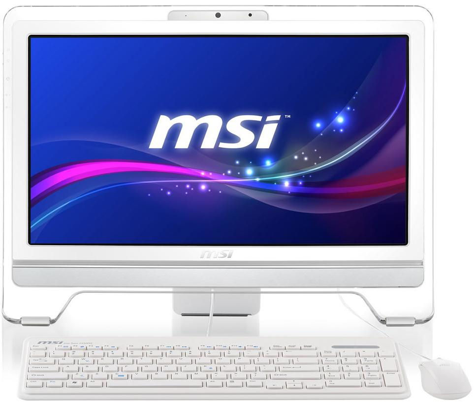 MSI AE2050 AMD E E-450 50.8 cm (20") 1600 x 900 pixels Touchscreen 4 GB DDR3-SDRAM 500 GB HDD Windows 7 Home Premium White