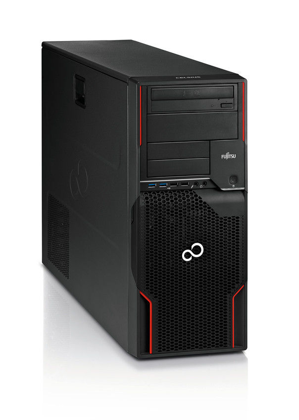 Fujitsu CELSIUS M720 Intel® Xeon® E5 Family E5-1620 4 GB DDR3-SDRAM Windows 7 Professional Tower Workstation Black